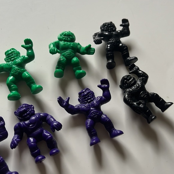 Lot Of 10 Weird Ball Flyweight Wrestlers / MUSCLE / 1986 - Picture 3 of 5